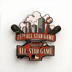 Vintage 75th MLB All-Star Game 2004 Houston Astros Lapel Fitted Pin 0154 Of 2004